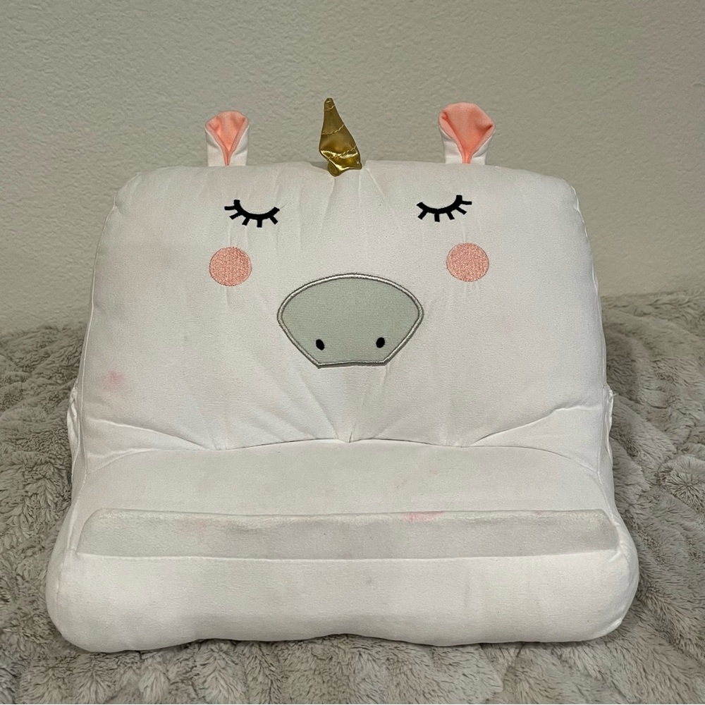 Pillowfort Unicorn Plush iPad Tablet Book Holder Rest